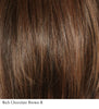 Rich Chocolate Brown Rooted