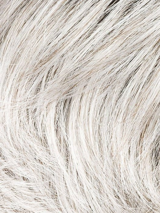 Close-up view of the soft texture of the Ellen Wille Club 10 wig in a light color