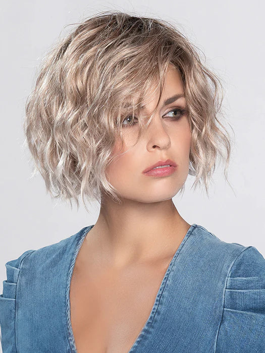 Ellen Wille Dance wig featuring soft waves and a stylish bob cut for a fashionable look