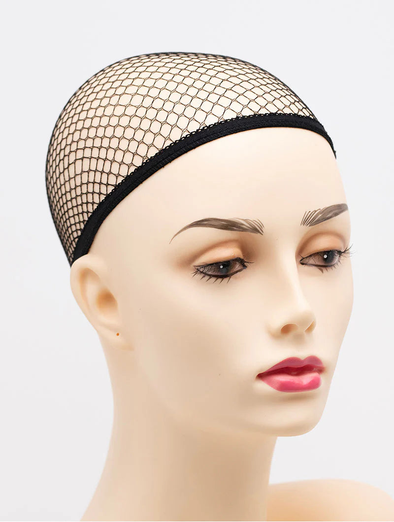 Fishnet wig cap brown Envy designed for secure and comfortable wig wear, suitable for various styles