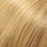 Close-up view of Gwyneth Jon Renau wig with smooth, soft blonde hair texture