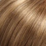Close-up view of Gwyneth Jon Renau wig in a beautiful light brown shade with natural shine