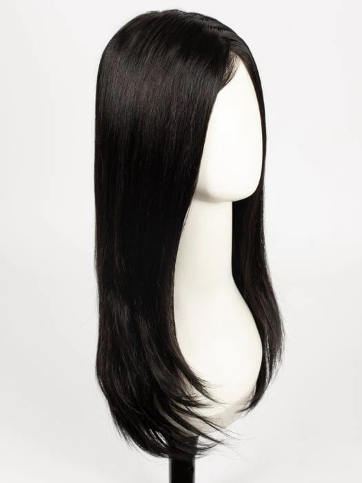 Blake Petite Jon Renau wig with long, sleek black hair for a natural look and comfortable fit