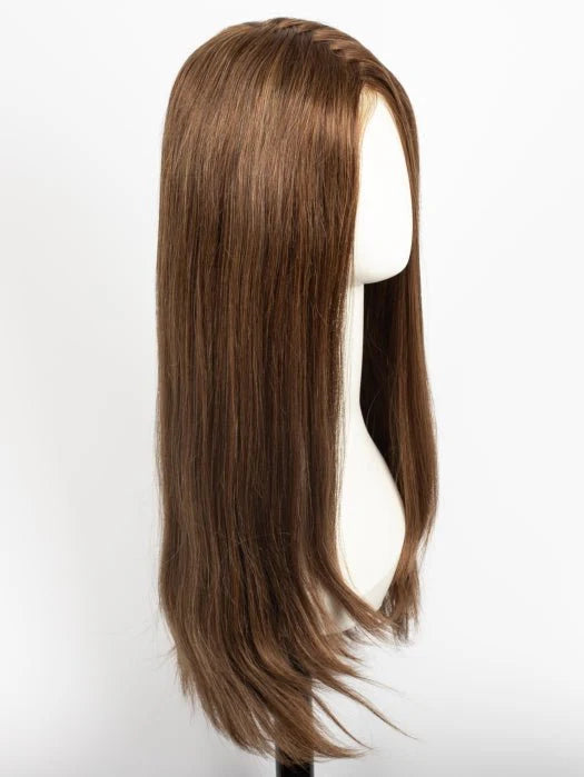 Raquel Welch Glamour and More wig in silky brown with long, straight hair for elegant looks